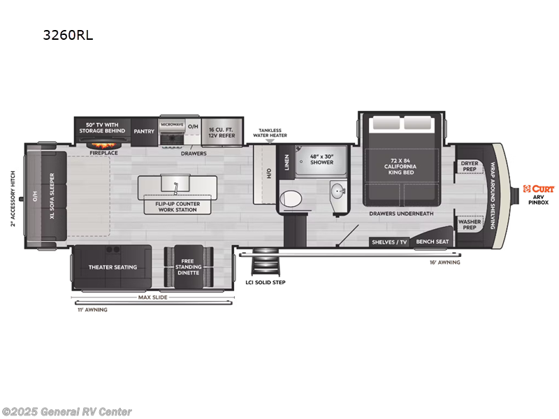 2024 Keystone Arcadia 3260RL RV for Sale in Dover, FL 33527 305492