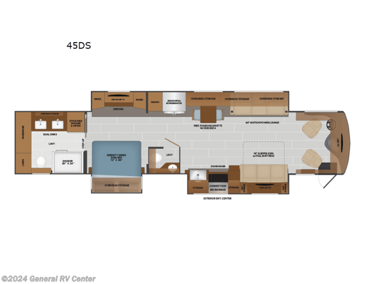 New 2025 Fleetwood Palisade 45DS available in Dover, Florida