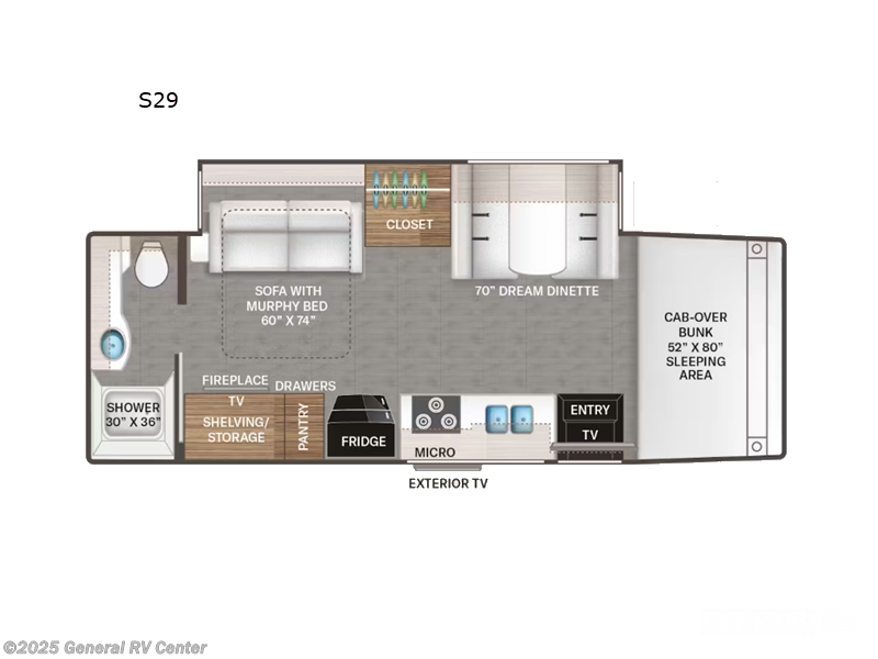 2026 Thor Motor Coach Magnitude S29 - New Super C For Sale by General RV Center in Dover, Florida