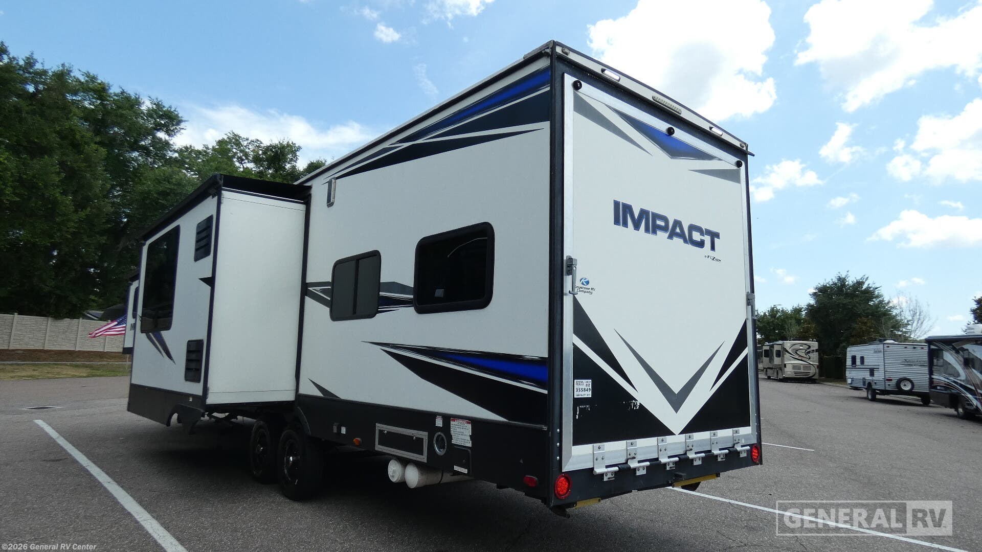 2020 Fuzion Impact 317 by Keystone from General RV Center in Dover, Florida
