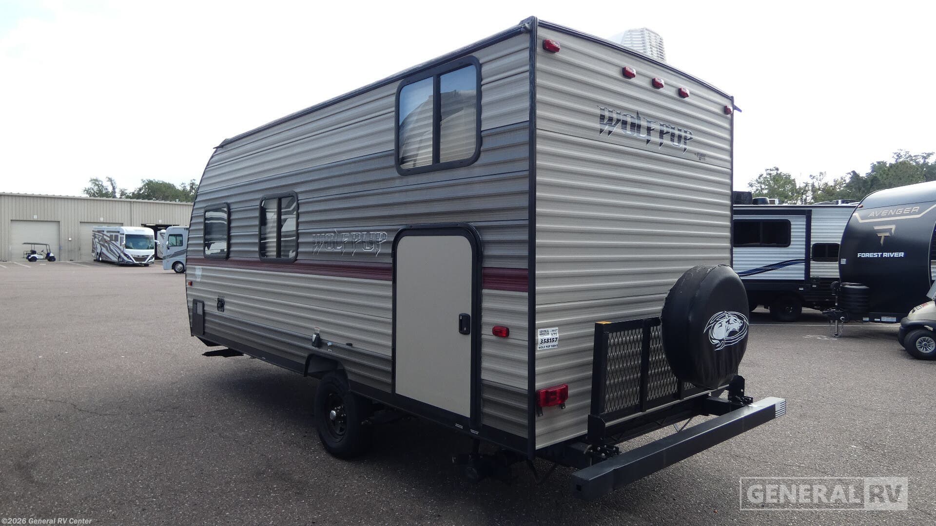 2018 Cherokee Wolf Pup 16BHS by Forest River from General RV Center in Dover, Florida