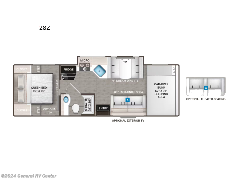 2024 Thor Motor Coach Four Winds 28Z RV for Sale in Draper, UT 84020