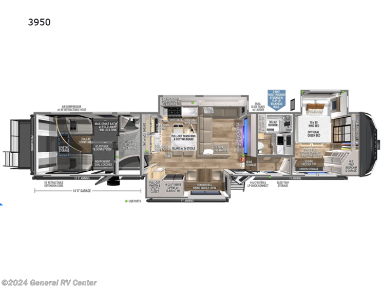 New 2025 Brinkley RV Model G 3950 available in Draper, Utah