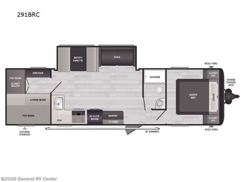 2025 Keystone Springdale Classic 291BRC - New Travel Trailer For Sale by General RV Center in Draper, Utah features Slideout