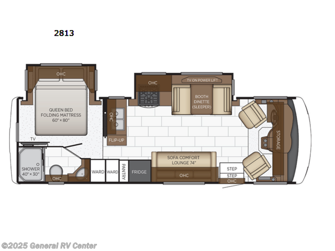 2023 Newmar Bay Star Sport 2813 - New Class A For Sale by General RV Center in Ashland, Virginia