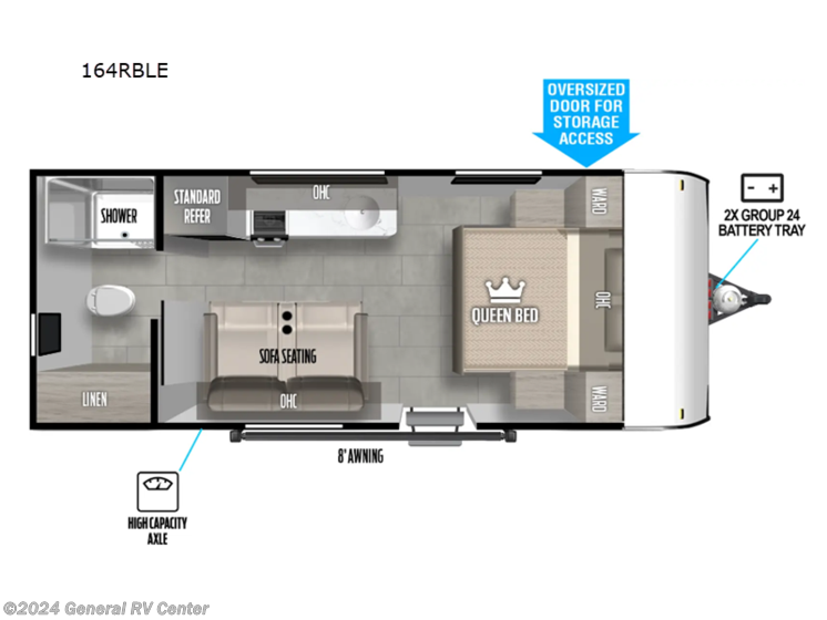 2024 Forest River Salem FSX 164RBLE RV for Sale in Ashland, VA 23005 305377