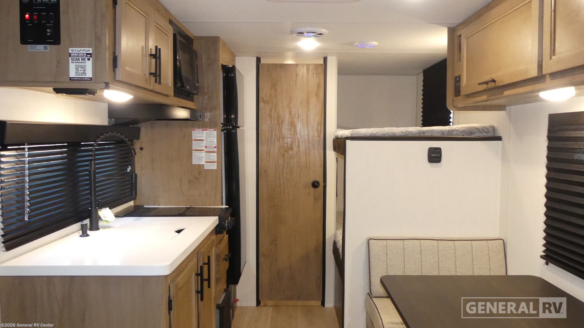 2025 Forest River Cherokee Wolf Pup Black Label 16BHSBL - Used Travel Trailer For Sale by General RV Center in Ashland, Virginia