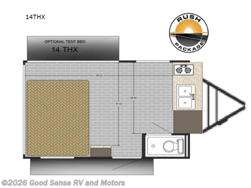2026 Sunset Park RV Sun Lite 14THX - New Travel Trailer For Sale by Good Sense RV and Motors in Albuquerque, New Mexico