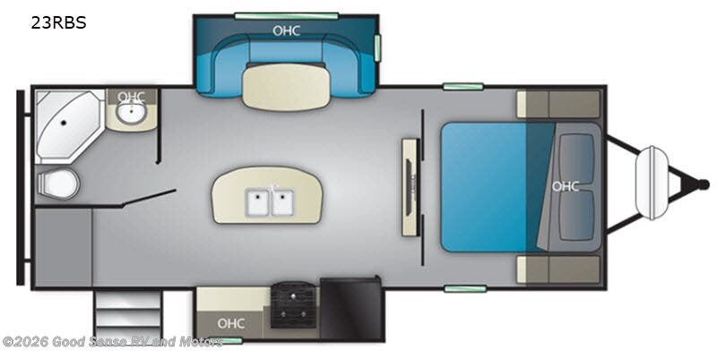 2019 Heartland North Trail 23RBS - Used Travel Trailer For Sale by Good Sense RV and Motors in Albuquerque, New Mexico features Slideout