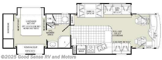 2008 Fleetwood Expedition 38L - Used Class A For Sale by Good Sense RV and Motors in Albuquerque, New Mexico features Slideout
