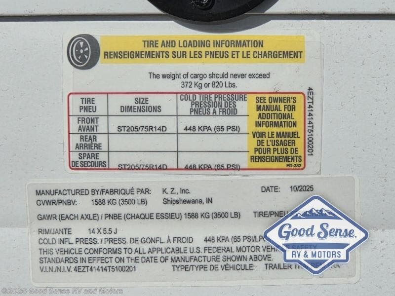 New 2026 Venture RV Sienna Lite 140VFD available in Albuquerque, New Mexico