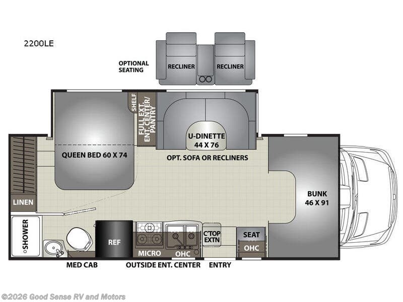 2017 Coachmen Prism 2200 LE - Used Class C For Sale by Good Sense RV and Motors in Albuquerque, New Mexico features Slideout
