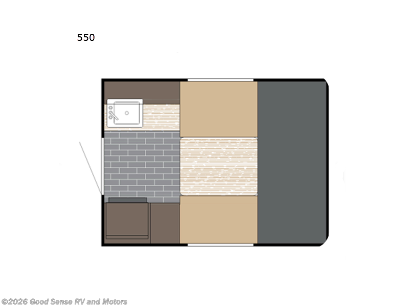 2026 Sunset Park RV Sun Trek 550 - New Truck Camper For Sale by Good Sense RV and Motors in Albuquerque, New Mexico