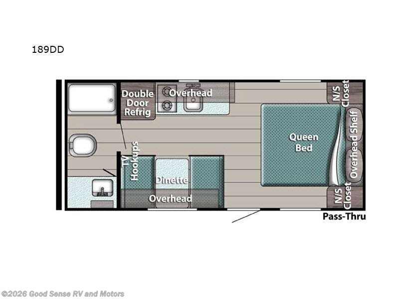 2021 Gulf Stream Ameri-Lite Super Lite 189DD - Used Travel Trailer For Sale by Good Sense RV and Motors in Albuquerque, New Mexico