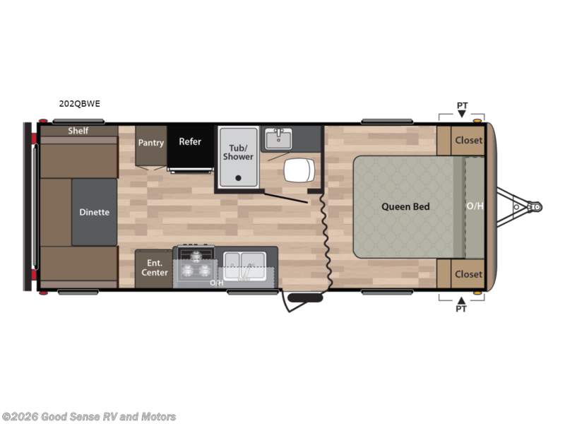 2018 Keystone Springdale 202QBWE - Used Travel Trailer For Sale by Good Sense RV and Motors in Albuquerque, New Mexico