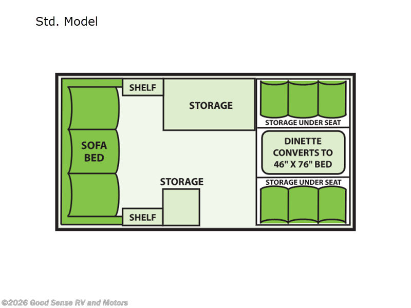 2023 Aliner Scout Std. Model - Used Popup For Sale by Good Sense RV and Motors in Albuquerque, New Mexico