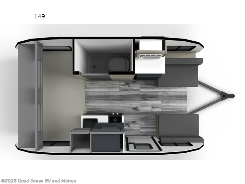 2027 Sunset Park RV SunRay 149 - New Travel Trailer For Sale by Good Sense RV and Motors in Albuquerque, New Mexico