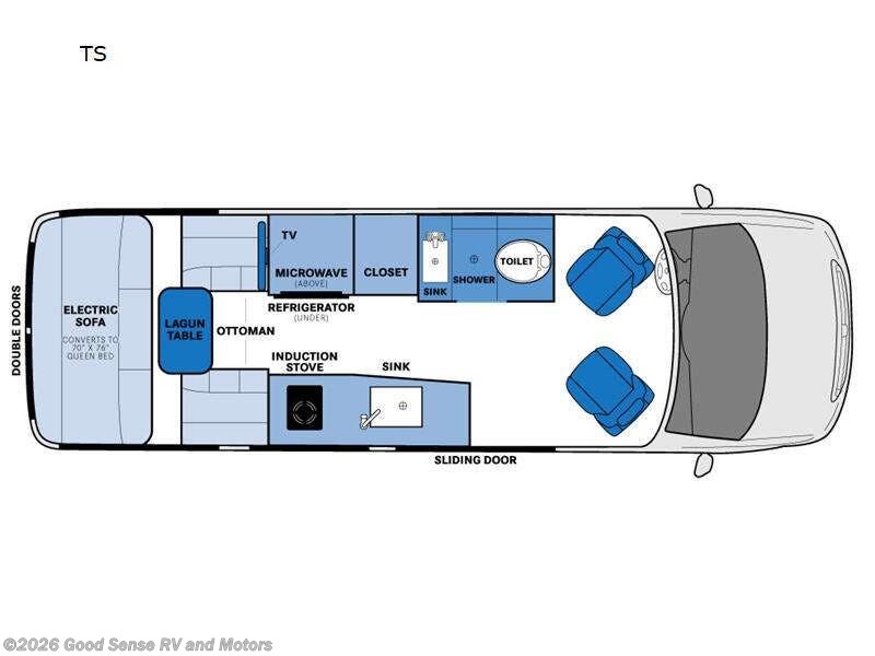 2024 Pleasure-Way Plateau TS - Used Class B For Sale by Good Sense RV and Motors in Albuquerque, New Mexico