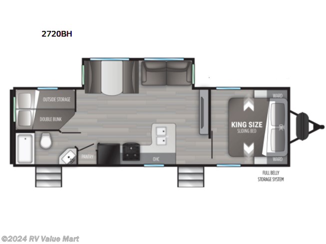 2022 Cruiser RV MPG 2720BH - New Travel Trailer For Sale by RV Value Mart in Manheim, Pennsylvania
