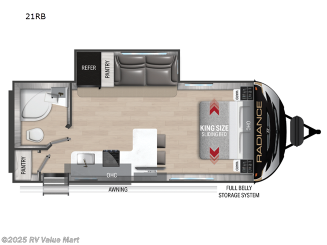 2023 Cruiser RV Radiance Ultra Lite 21RB - New Travel Trailer For Sale by RV Value Mart in Manheim, Pennsylvania