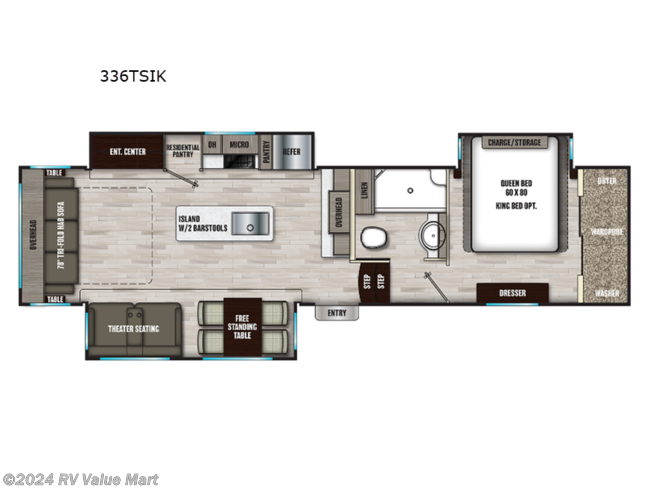 2024 Coachmen Chaparral 336TSIK - New Fifth Wheel For Sale by RV Value Mart in Manheim, Pennsylvania