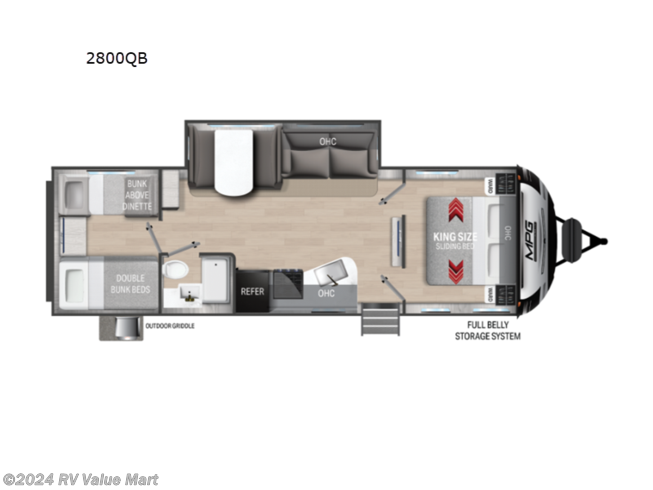 2024 Cruiser RV MPG 2800QB - New Travel Trailer For Sale by RV Value Mart in Manheim, Pennsylvania