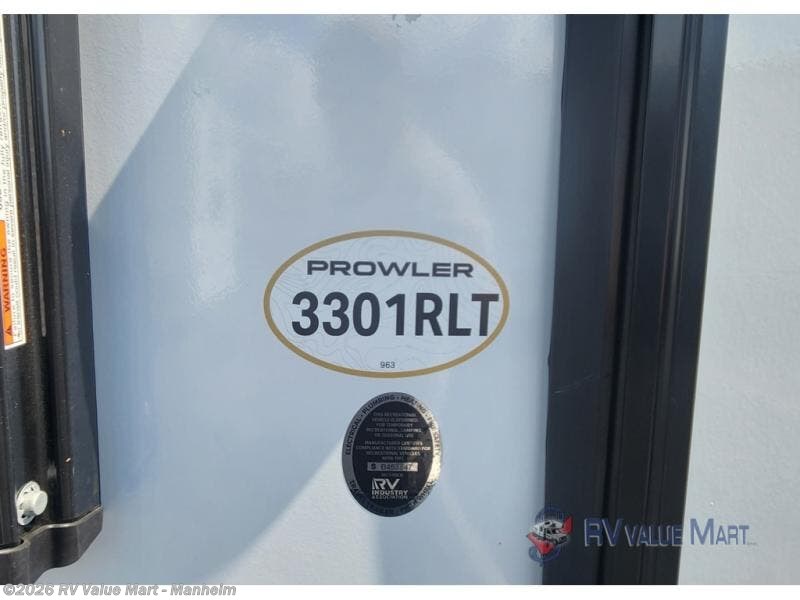 2026 Prowler 3301RLT by Heartland from RV Value Mart - Manheim in Manheim, Pennsylvania