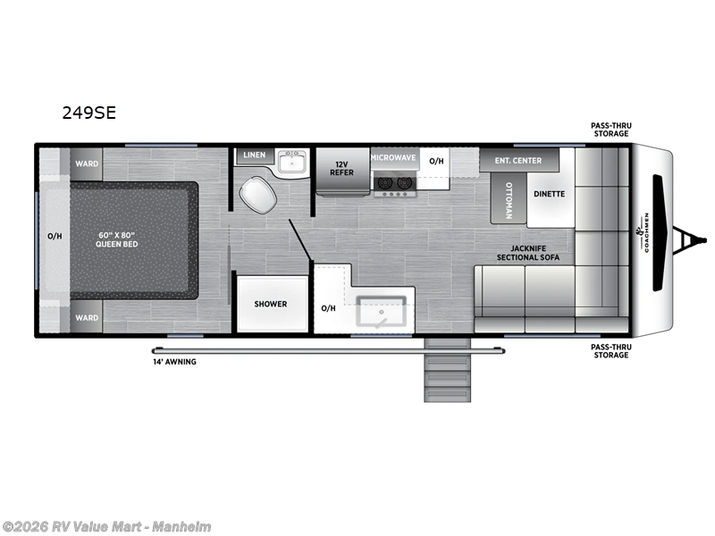2026 Coachmen Freedom Express Select 249SE - New Travel Trailer For Sale by RV Value Mart - Manheim in Manheim, Pennsylvania