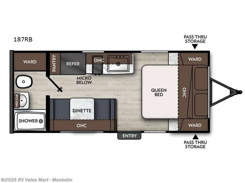 2026 Coachmen Apex Nano 187RB - New Travel Trailer For Sale by RV Value Mart - Manheim in Manheim, Pennsylvania