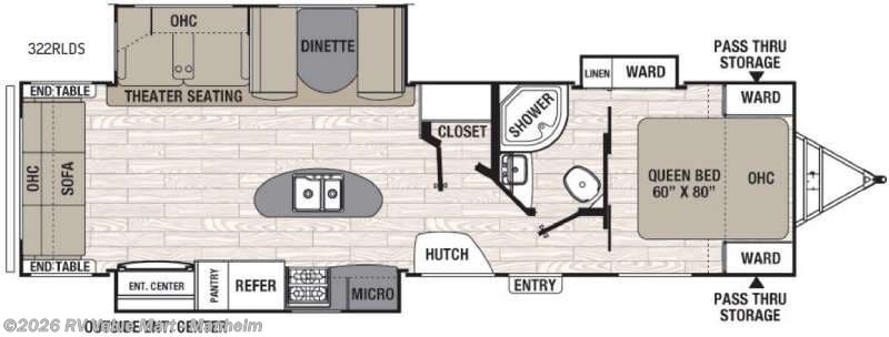 2016 Coachmen Freedom Express Liberty Edition 322RLDS - Used Travel Trailer For Sale by RV Value Mart - Manheim in Manheim, Pennsylvania features Slideout