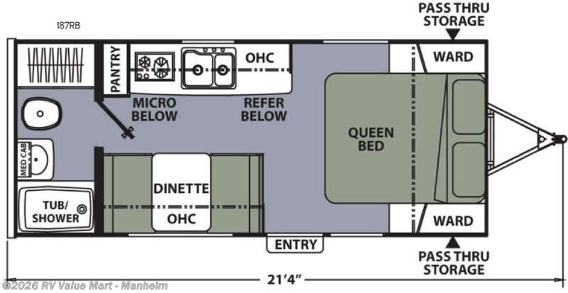2016 Coachmen Apex Nano 187RB - Used Travel Trailer For Sale by RV Value Mart - Manheim in Manheim, Pennsylvania