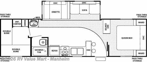 2007 Forest River Cherokee 32B - Used Travel Trailer For Sale by RV Value Mart - Manheim in Manheim, Pennsylvania features Slideout