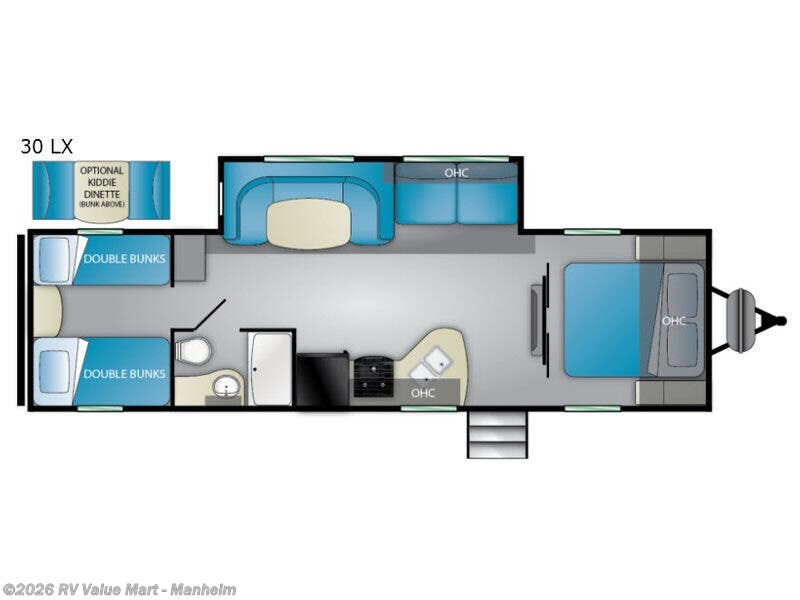 2019 Heartland Prowler Lynx 30 LX - Used Travel Trailer For Sale by RV Value Mart - Manheim in Manheim, Pennsylvania features Slideout