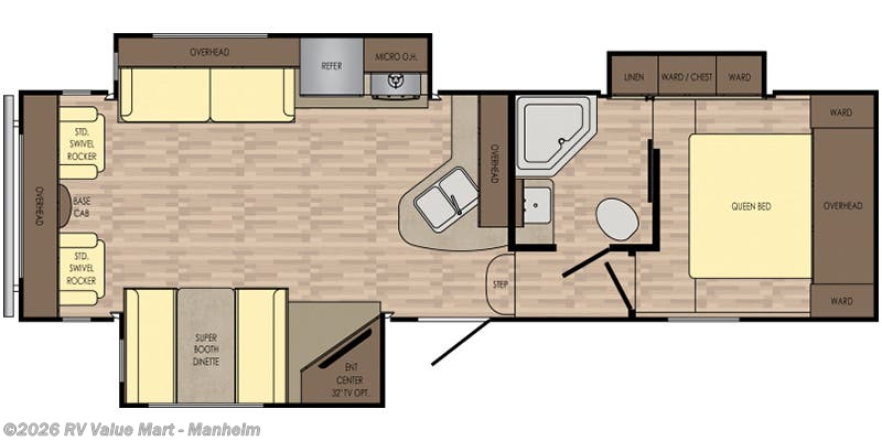 2018 CrossRoads Volante 280RL - Used Fifth Wheel For Sale by RV Value Mart - Manheim in Manheim, Pennsylvania