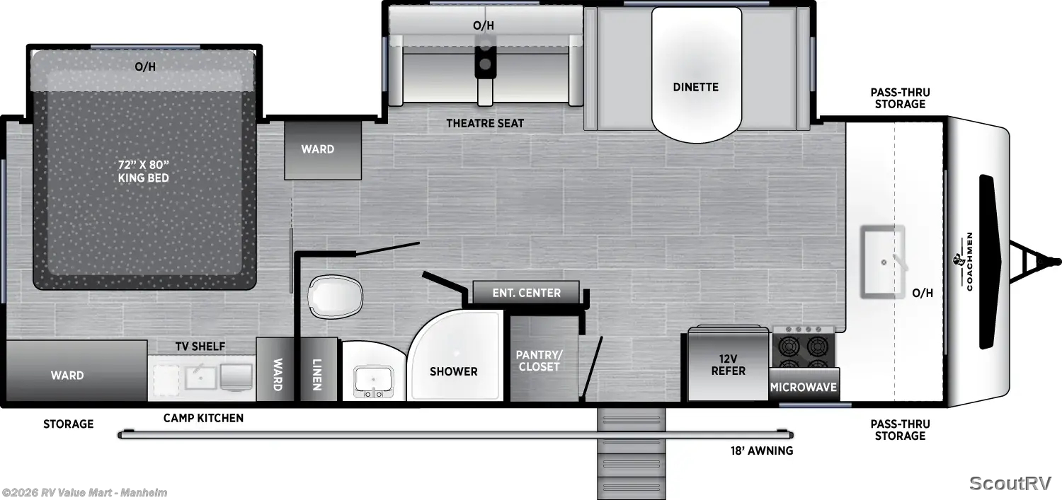 2027 Coachmen Freedom Express Ultra Lite 259FKDS - New Travel Trailer For Sale by RV Value Mart - Manheim in Manheim, Pennsylvania
