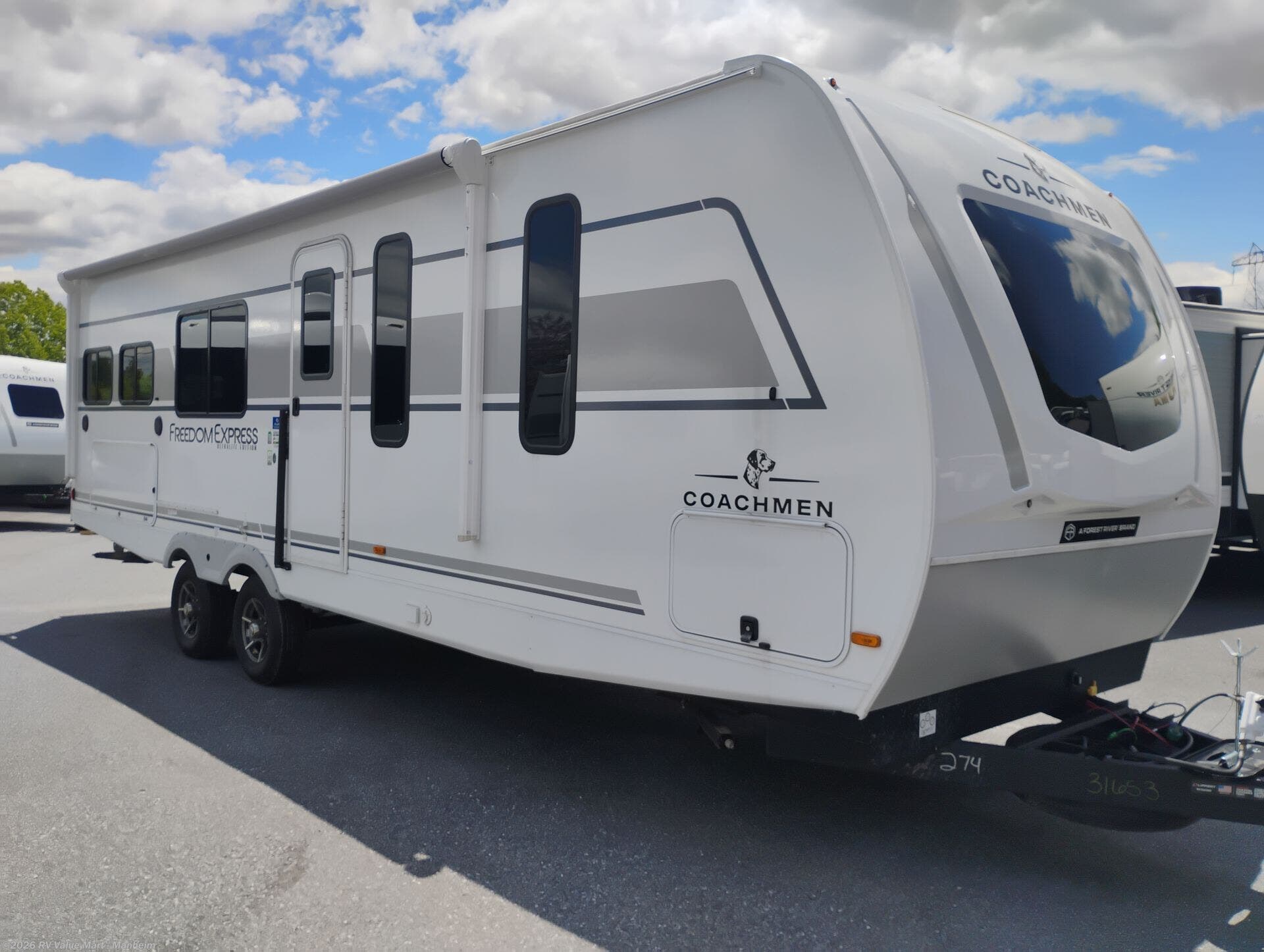 2026 Coachmen Freedom Express Ultra Lite 274RKS - New Travel Trailer For Sale by RV Value Mart - Manheim in Manheim, Pennsylvania