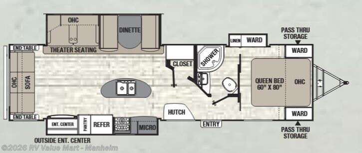 2016 Coachmen Freedom Express 322RLDS - Used Travel Trailer For Sale by RV Value Mart - Manheim in Manheim, Pennsylvania