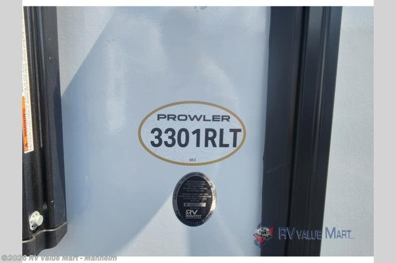 2026 Heartland Prowler 3301RLT - New Travel Trailer For Sale by RV Value Mart - Manheim in Manheim, Pennsylvania