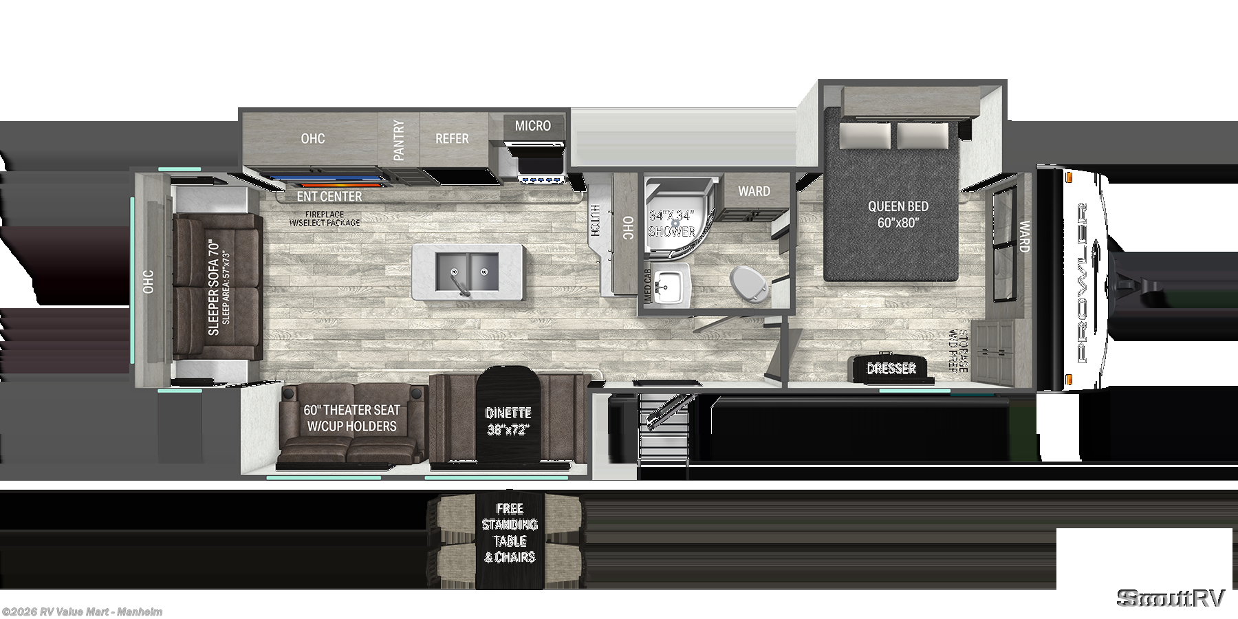 2026 Heartland Prowler 3301RLT - New Travel Trailer For Sale by RV Value Mart - Manheim in Manheim, Pennsylvania
