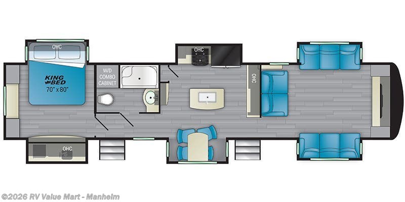 2021 Heartland Bighorn Traveler 38FL - Used Fifth Wheel For Sale by RV Value Mart - Manheim in Manheim, Pennsylvania
