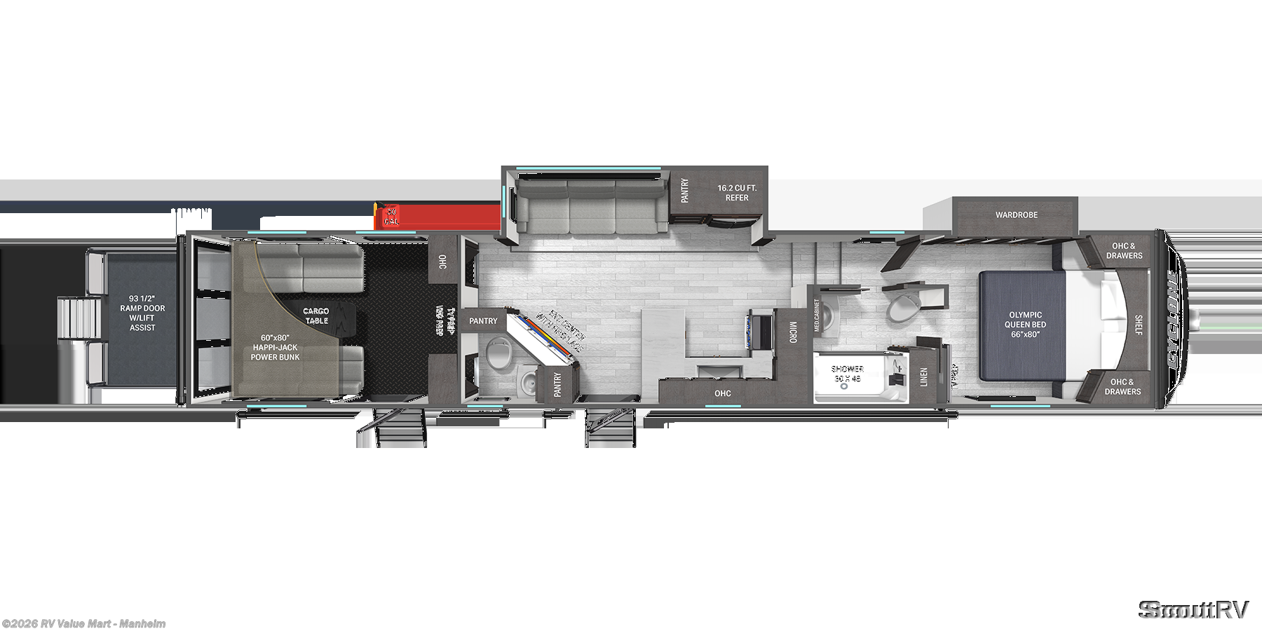 2026 Heartland Cyclone 3511 - New Fifth Wheel For Sale by RV Value Mart - Manheim in Manheim, Pennsylvania