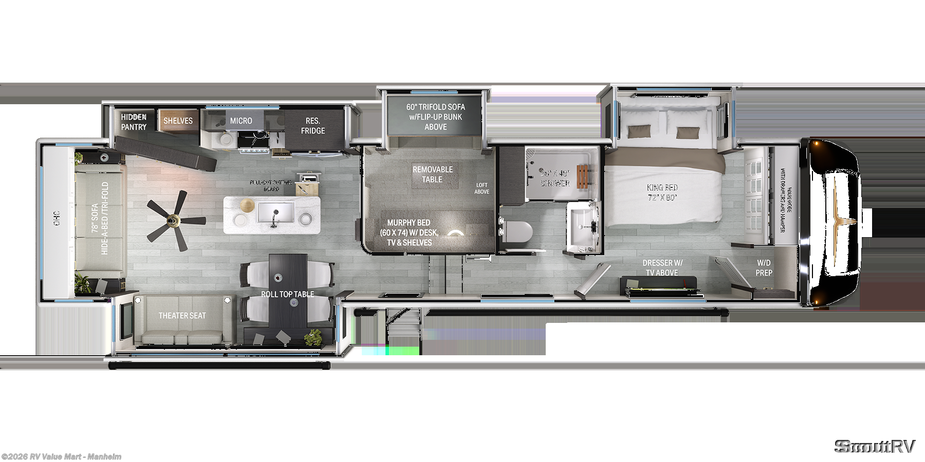 2026 Heartland Bighorn 37MD - New Fifth Wheel For Sale by RV Value Mart - Manheim in Manheim, Pennsylvania