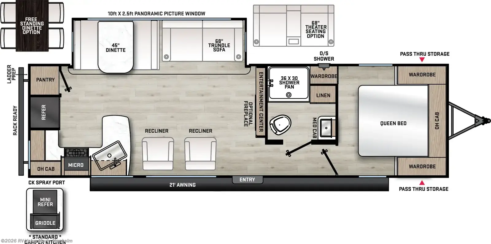 2020 Coachmen Catalina 283RKS - Used Travel Trailer For Sale by RV Value Mart - Manheim in Manheim, Pennsylvania