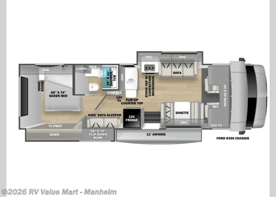 2027 Forest River Forester LE 3251DSLE - Used Class C For Sale by RV Value Mart - Manheim in Manheim, Pennsylvania