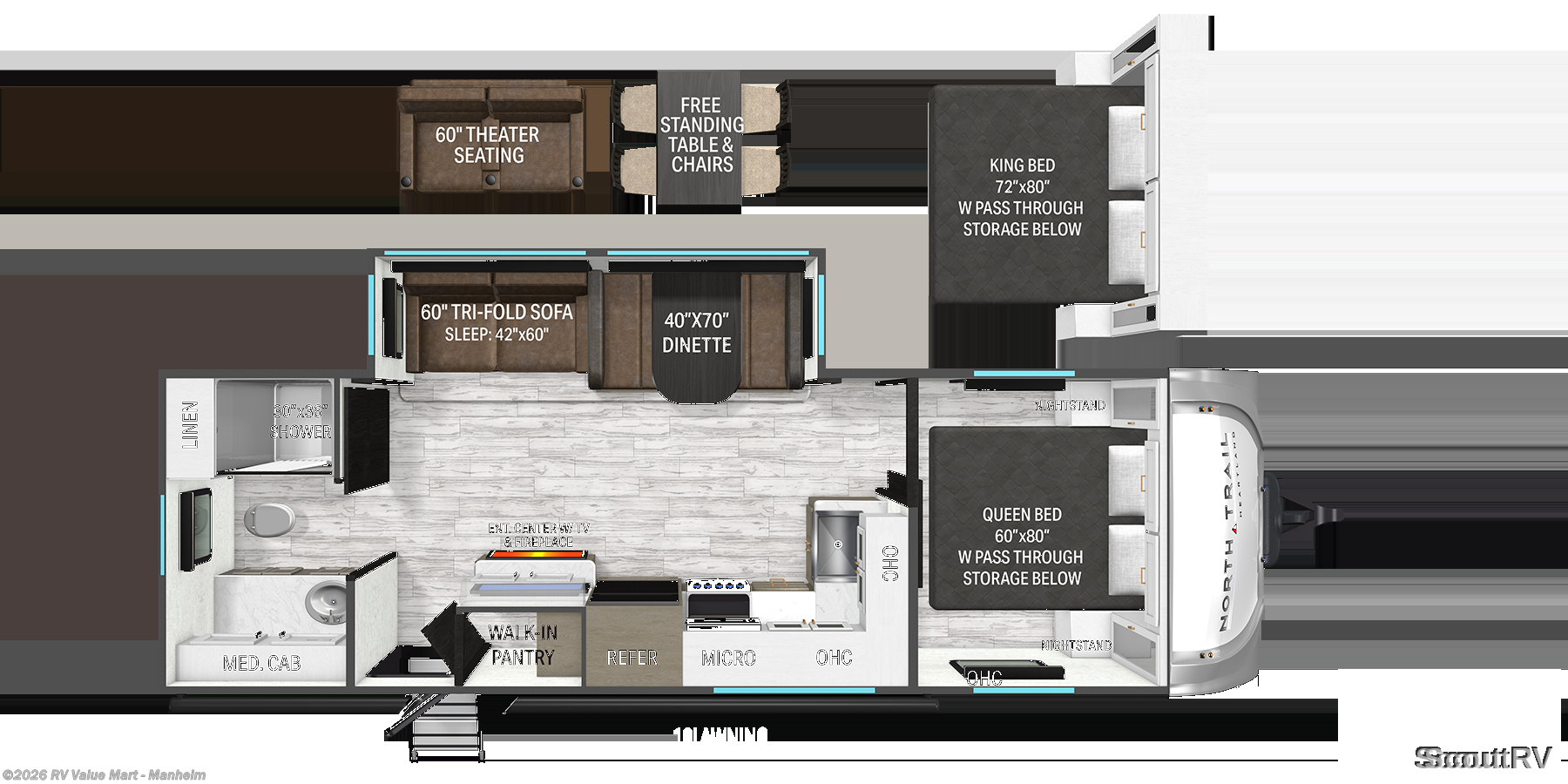 2027 Heartland North Trail 250CK - New Travel Trailer For Sale by RV Value Mart - Manheim in Manheim, Pennsylvania
