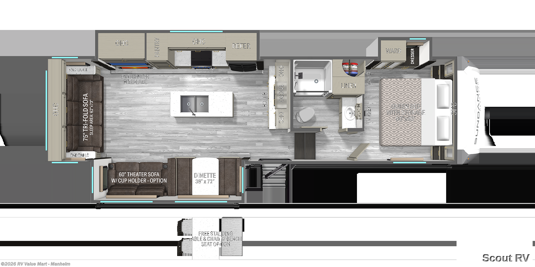 2027 Heartland Sundance 31RL - New Fifth Wheel For Sale by RV Value Mart - Manheim in Manheim, Pennsylvania