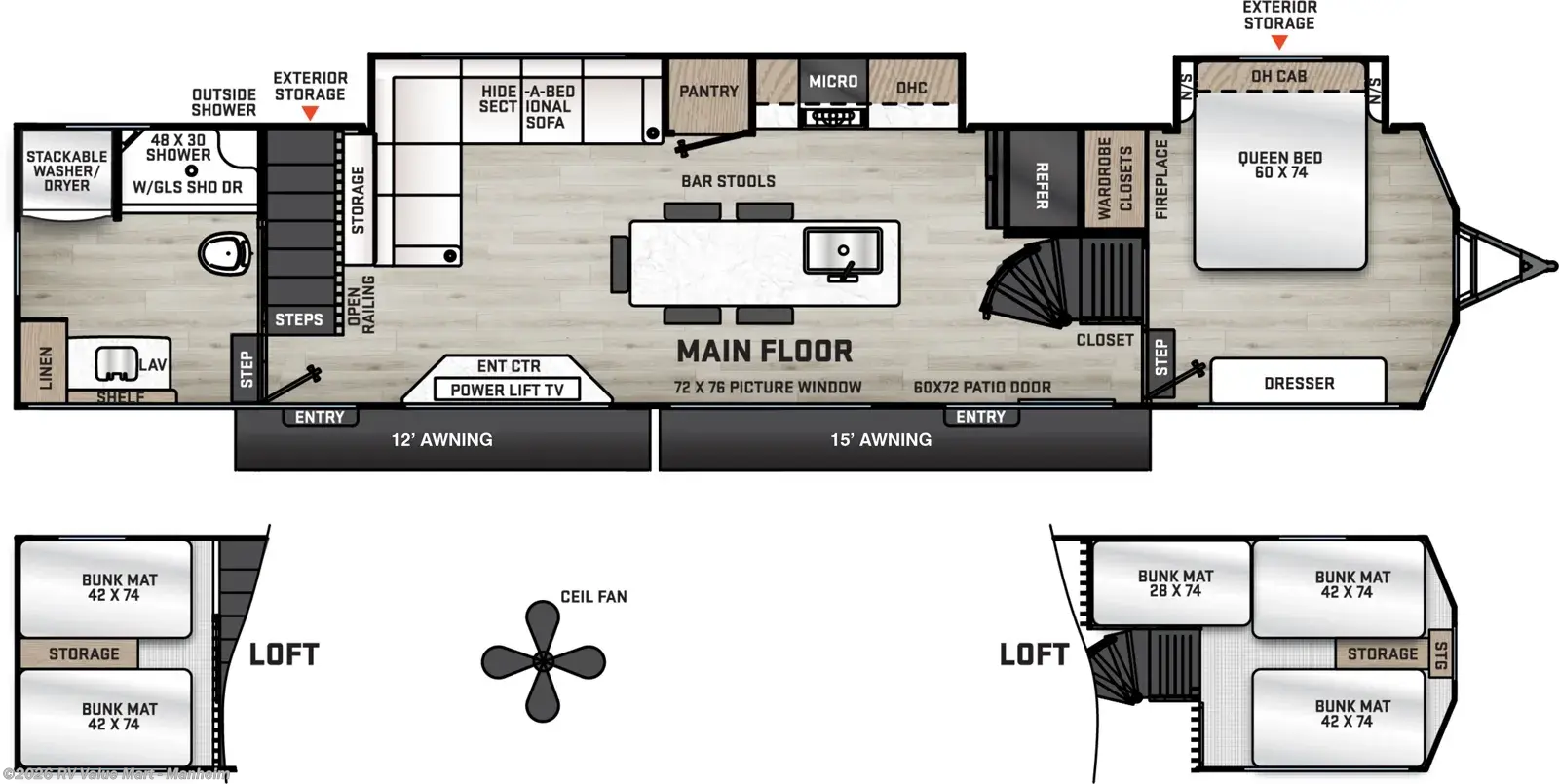 2027 Coachmen Catalina Destination Series 42CONDO - New Destination Trailer For Sale by RV Value Mart - Manheim in Manheim, Pennsylvania