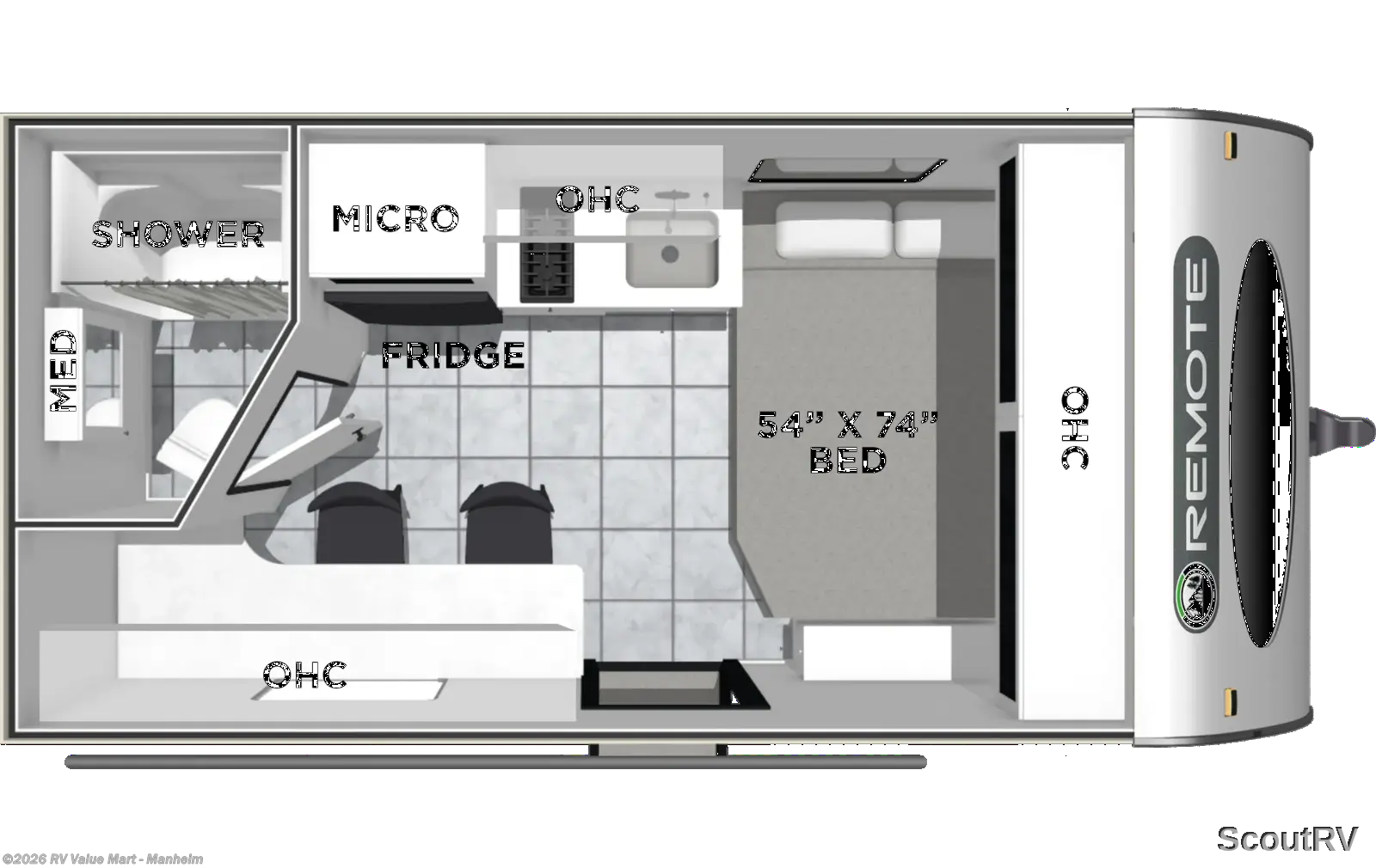 2027 Coachmen Remote 12R - New Travel Trailer For Sale by RV Value Mart - Manheim in Manheim, Pennsylvania