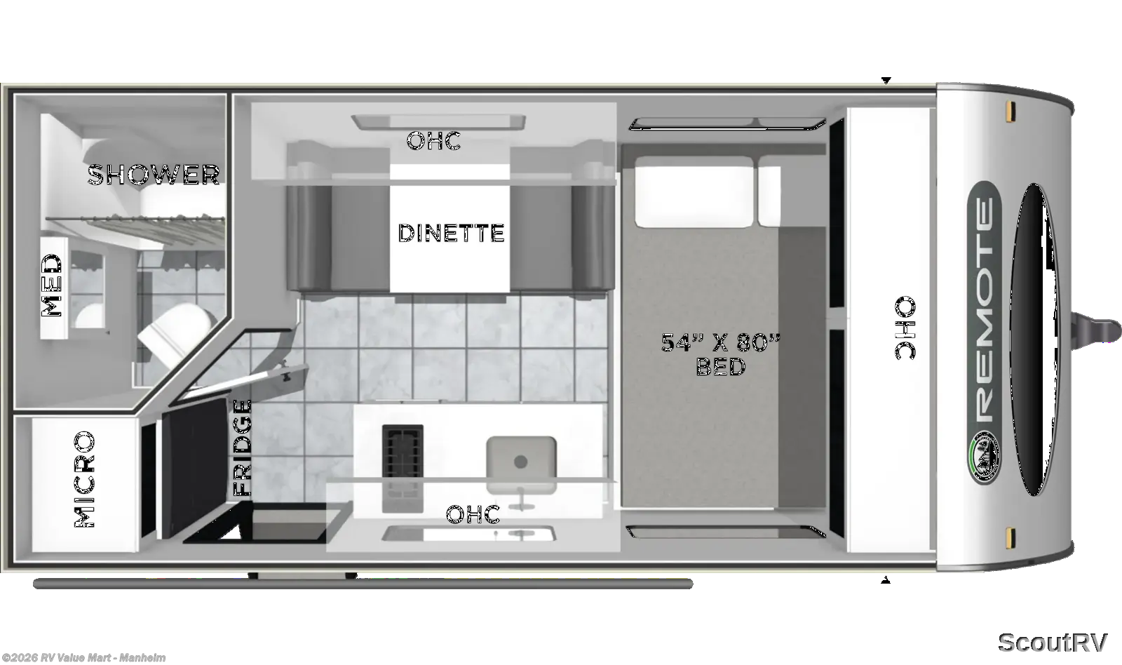 2027 Coachmen Remote 14R - New Travel Trailer For Sale by RV Value Mart - Manheim in Manheim, Pennsylvania
