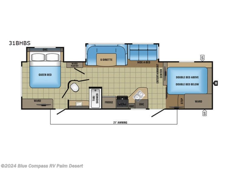 Used 2017 Jayco White Hawk 31BHBS available in Palm Desert, California